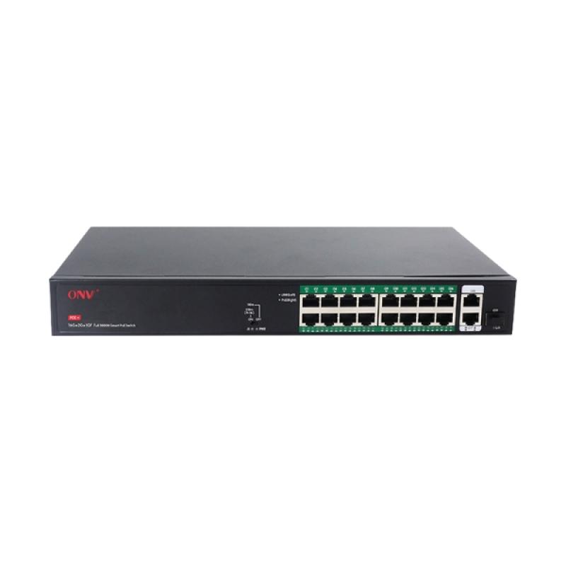 ONV-H3016PFD Gigabit 19-port PoE switch