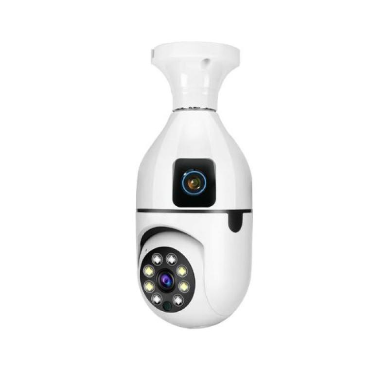 V380 Pro Dual Lens Bulb WiFi 2MP Indoor Camera