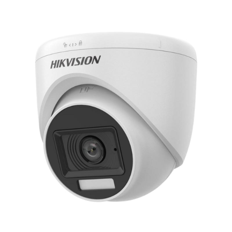 Hikvision DS-2CE76D0T-LPFS 2MP Dual Light Audio Fixed Turret Camera
