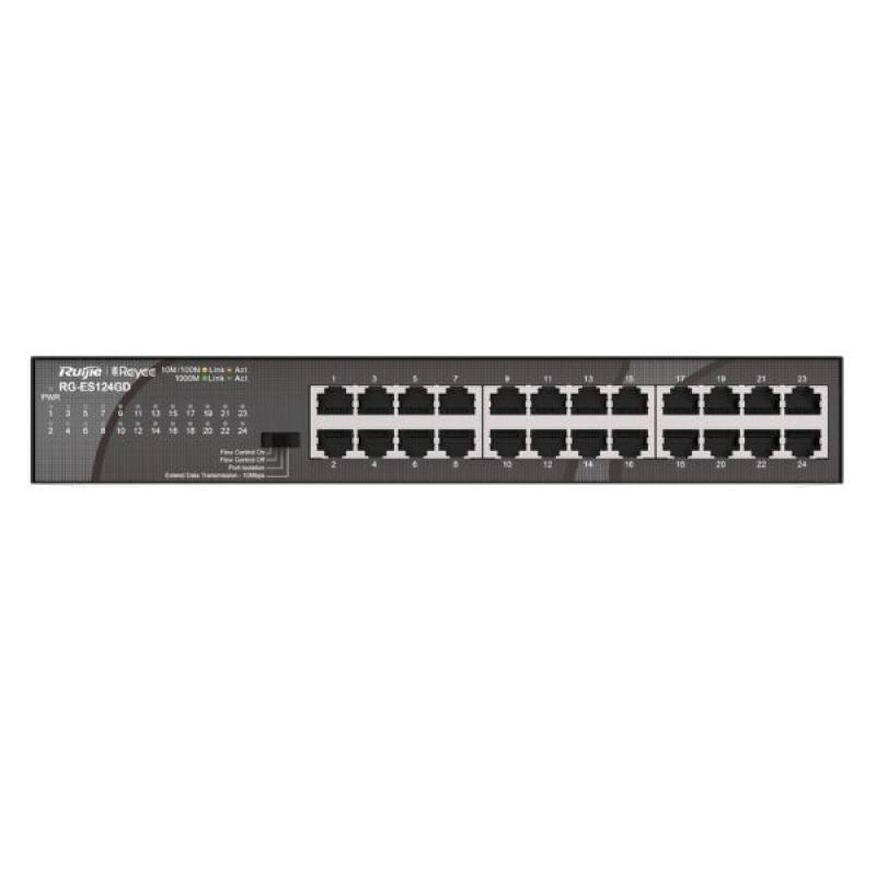 Ruijie RG-ES124GD 24-Port Gigabit Unmanaged Switch