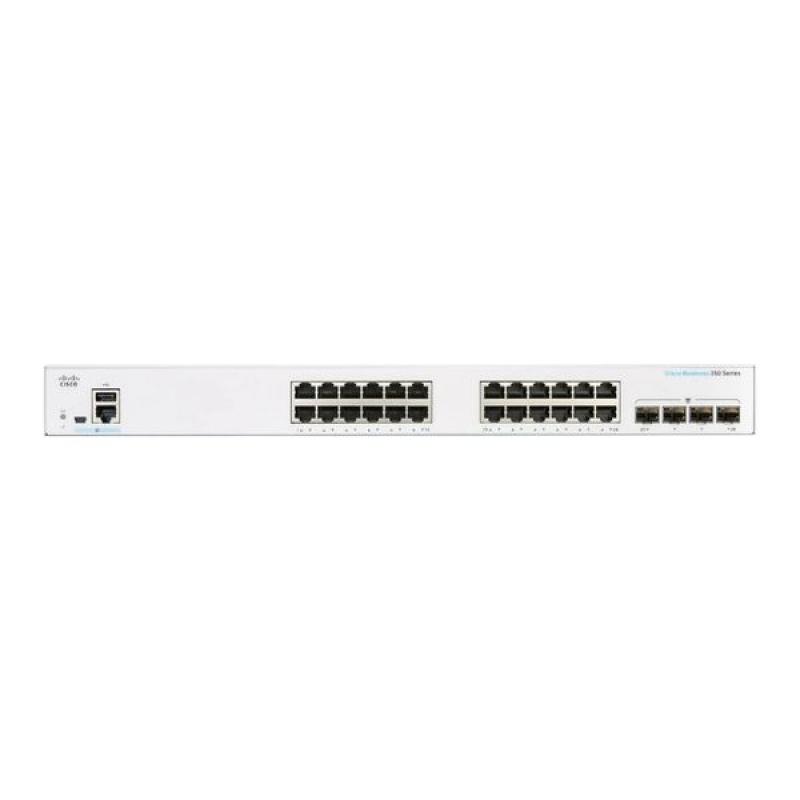 Cisco CBS350-24T-4X-EU 24-Port Gigabit Managed Switch
