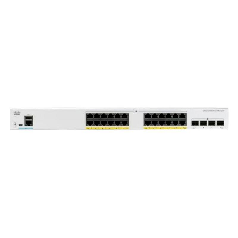Cisco C1000-24T-4X-L Catalyst 1000 Series 24-Port Managed Switch