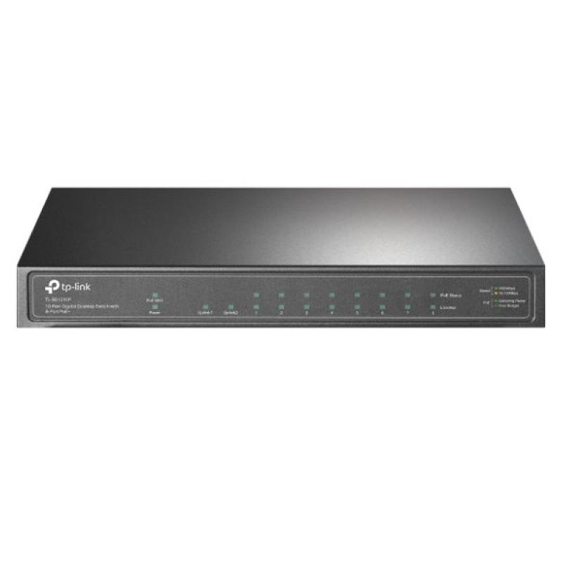 TP-Link TL-SG1210P 10-Port Gigabit Desktop Switch