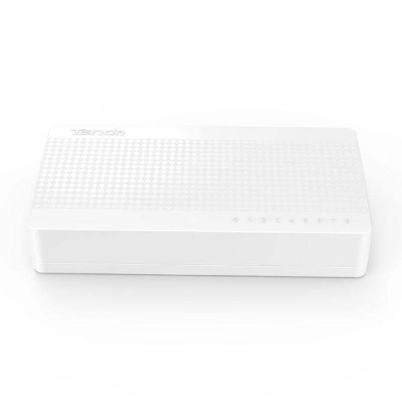 Tenda S108 10/100 8 Port Desktop Switch White