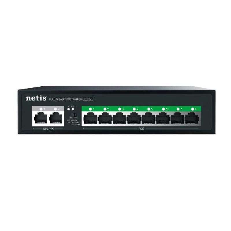Netis P110GC 8GE+2GE Gigabit POE Switch