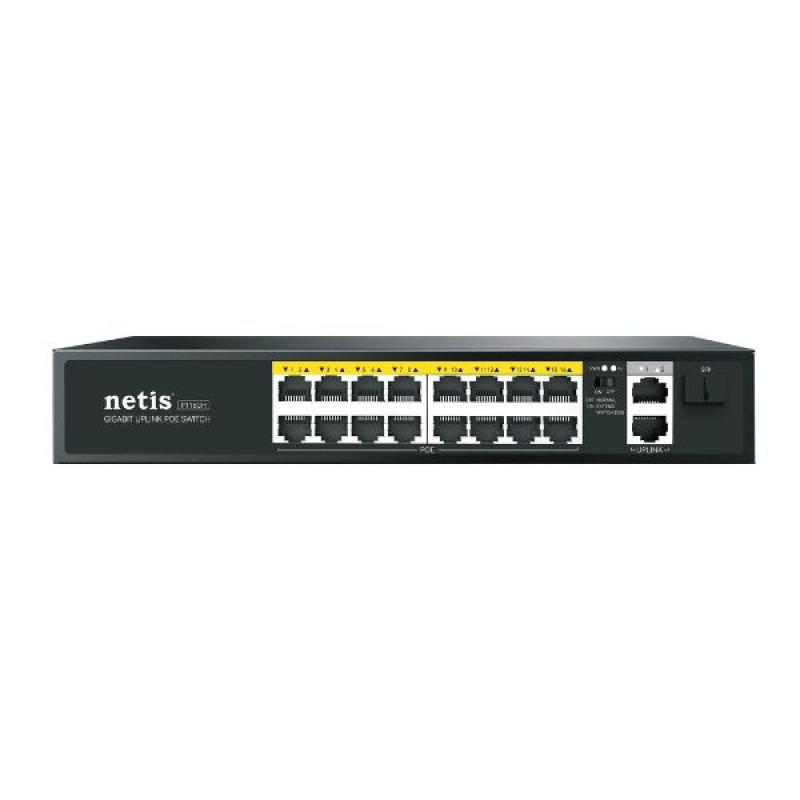 Netis P116GH 16-Port Unmanaged POE Switch