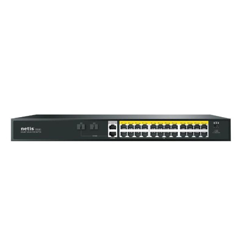 Netis P124GH 24-Port Unmanaged POE Switch