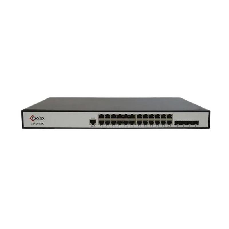 C-Data CS4244GX-POE 24 Ports Gigabit Managed Ethernet PoE Switch