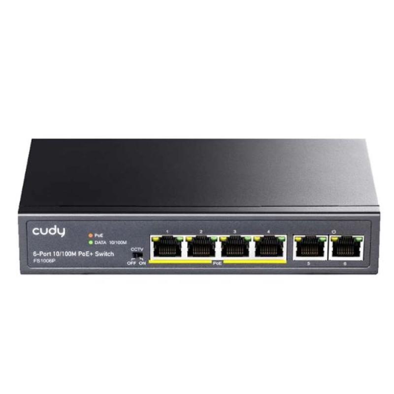 Cudy FS1006P 6-Port 10/100M PoE+ Switch