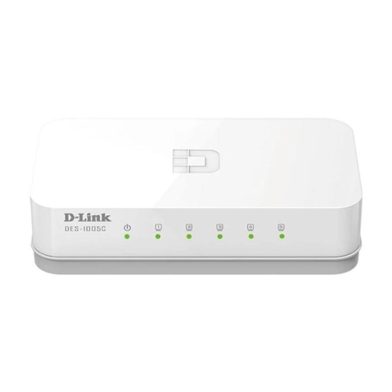 D-Link DES-1005C 5 Port 10/100M Unmanaged Desktop Switch