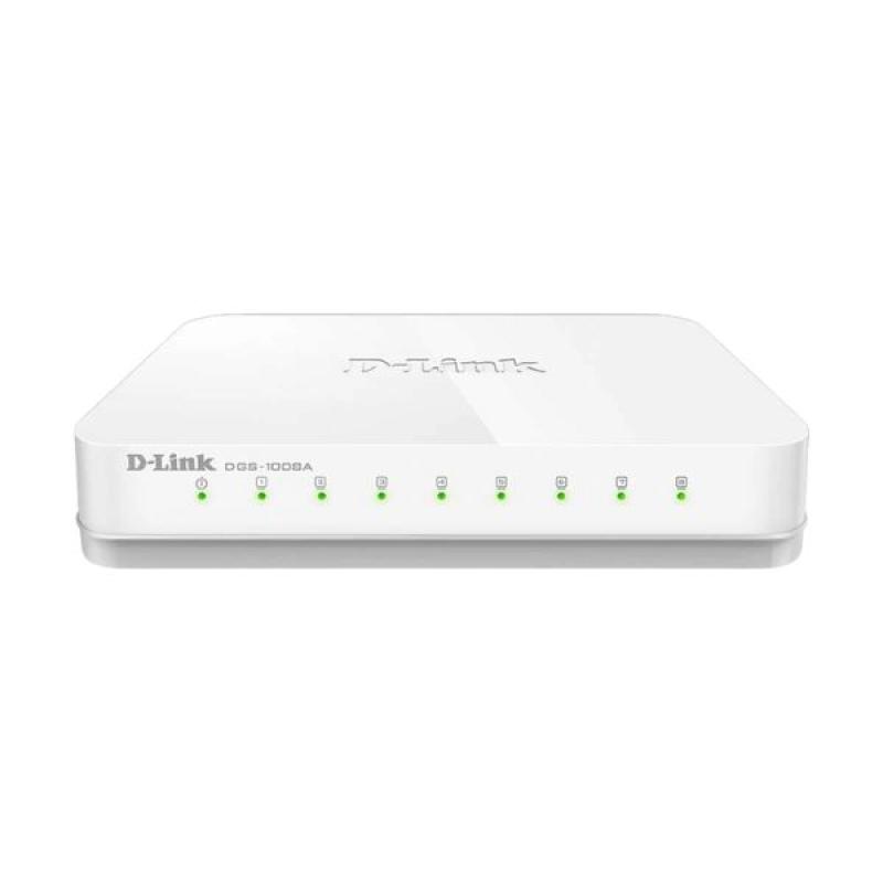 D-Link DGS-1008A 8-Port Gigabit Easy Desktop Switch