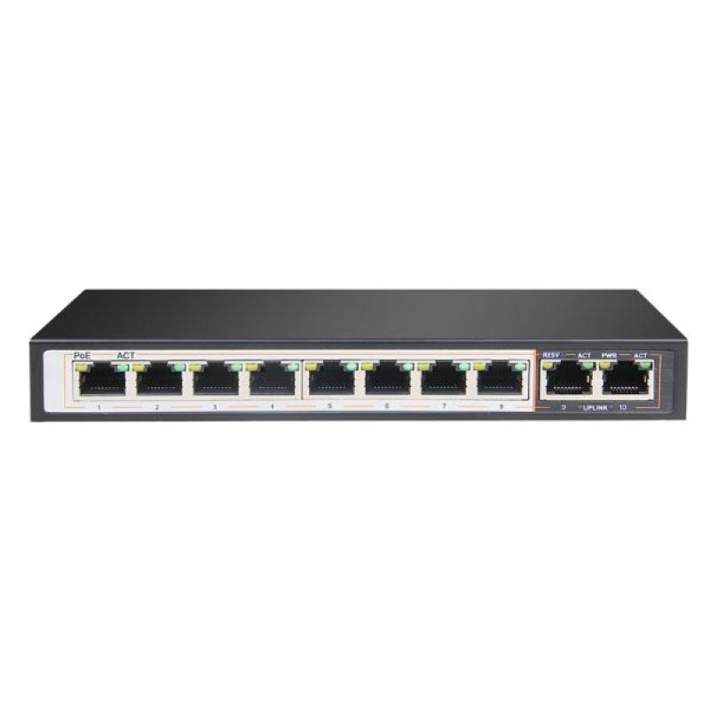 D-Link DGS-F1010P-E 10 Port Unmanaged PoE Switch