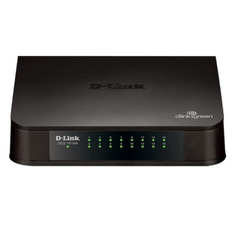 D-Link DES-1016A-16-port 10/100M Unmanaged Switch