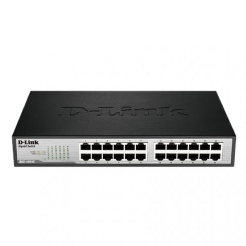 D-Link DGS-1024C 24-Port 10/100/1000Base Unmanaged Switch