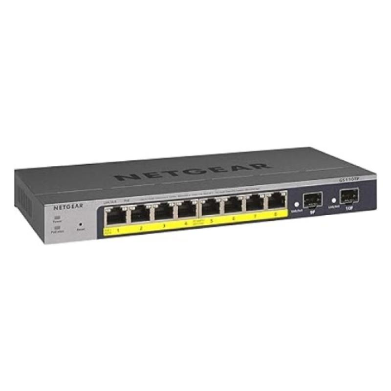 Netgear GS110TP 10-Port Gigabit Ethernet Smart Switch