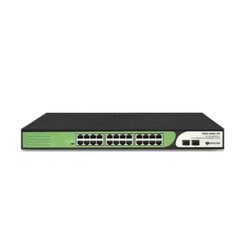 BDCOM S1500-24P2S-370 24-Port Unmanaged PoE Switch