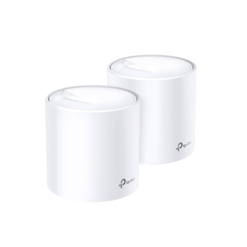 TP-Link Deco X60 V4.20 AX5400 Gigabit Dual-Band Network Router (2-Pack)