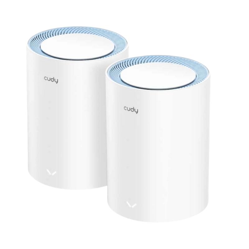 Cudy M1200 AC1200 Ethernet Dual-Band Mesh Wi-Fi Router (2-Pack)
