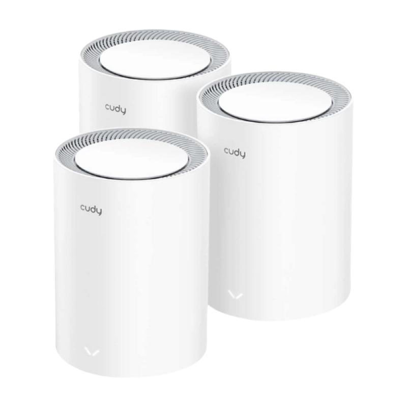 Cudy M1800 AX1800 Gigabit Dual-Band Mesh Wi-Fi 6 Router (3-Pack)