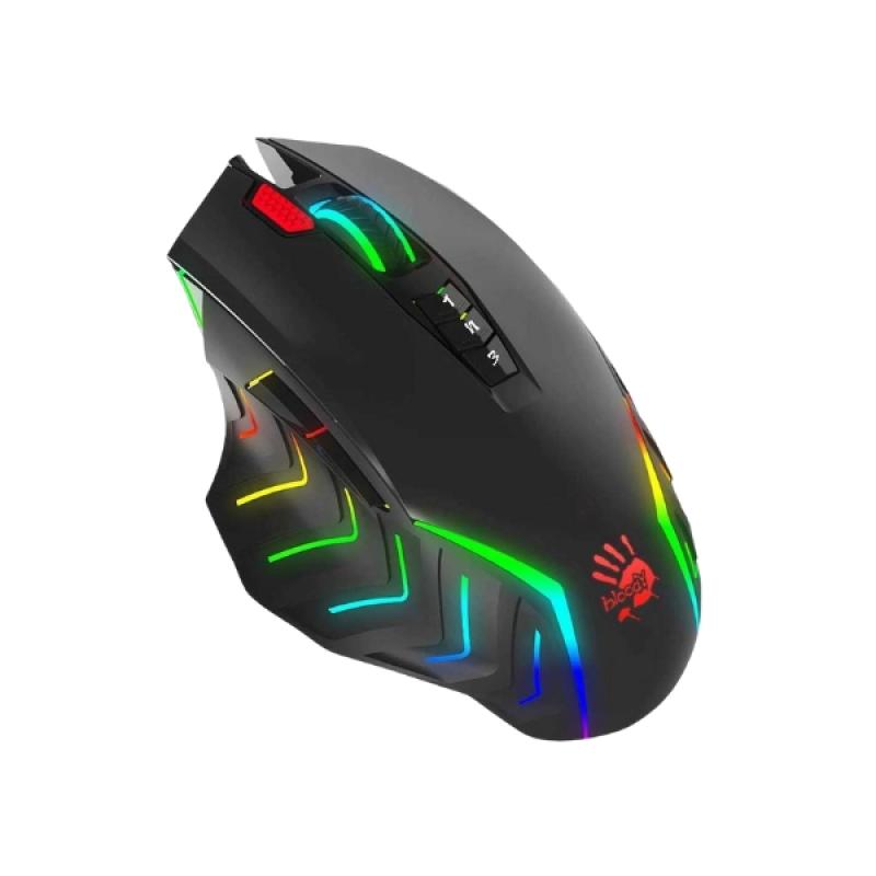 A4TECH Bloody J95s 2-FIRE RGB ANIMATION Stone Black Wired Gaming Mouse