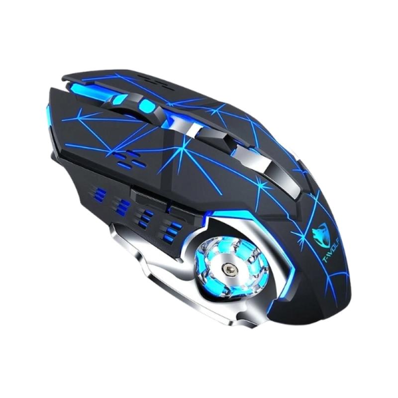 T-wolf Q13B RGB Wireless Dual Mode Pearl Gaming Mouse