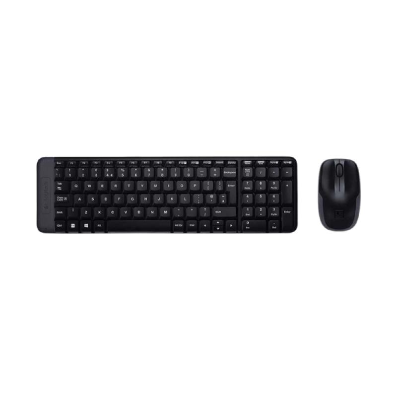 Logitech MK215 Black Wireless Keyboard & Mouse Combo