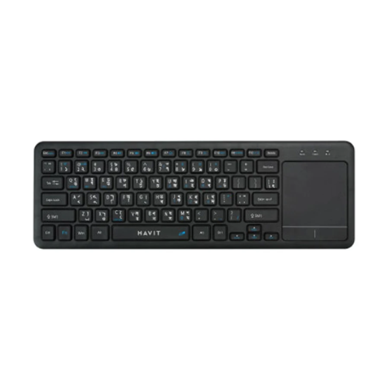 Havit KB234WB Dual-Mode Wireless Keyboard With Touch Pad