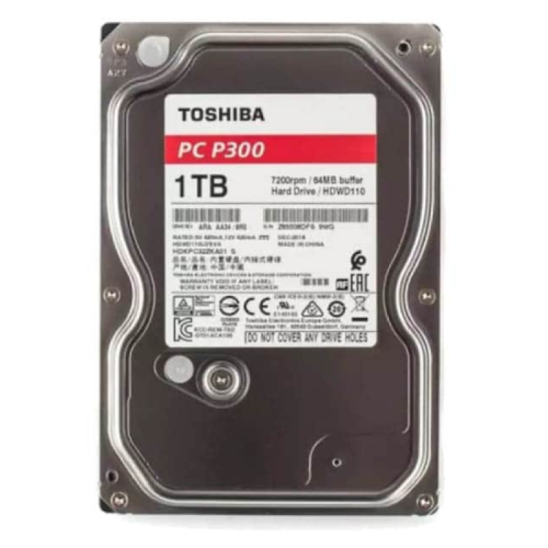 Toshiba 1TB Sata Desktop Hard Disk