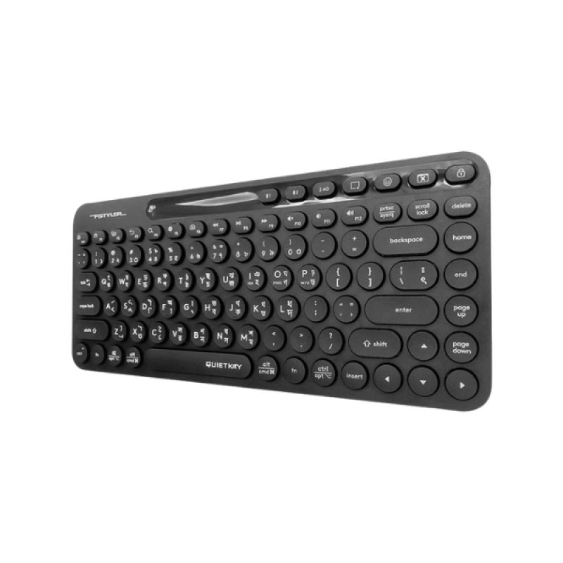 A4tech Fstyler FBK36C AS Dual Mode Black Mini Keyboard - Dual Mode