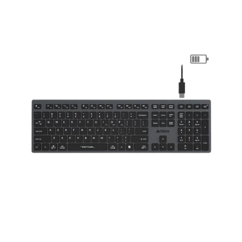 A4tech FBX50C Fstyler Grey Bluetooth Keyboard