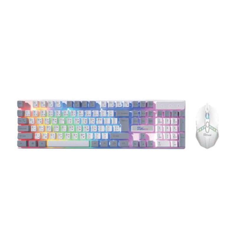 PC Power KMO2G Wired Keyboard & Mouse Gaming Combo