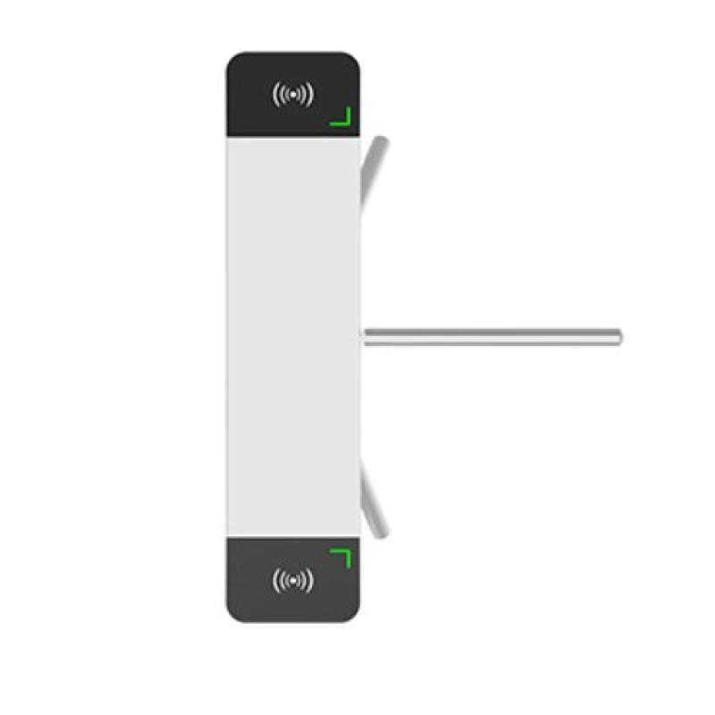 ZKTeco TS2022 Plus Series Drop Arm Tripod Turnstile (With Fingerprint & RFID Reader)
