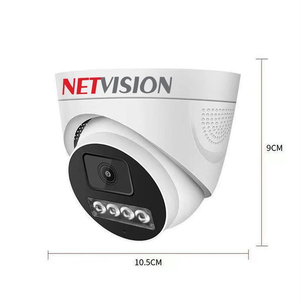 Netvision NET-TLD2F303M 3MP Two-Way Audio Dome Camera