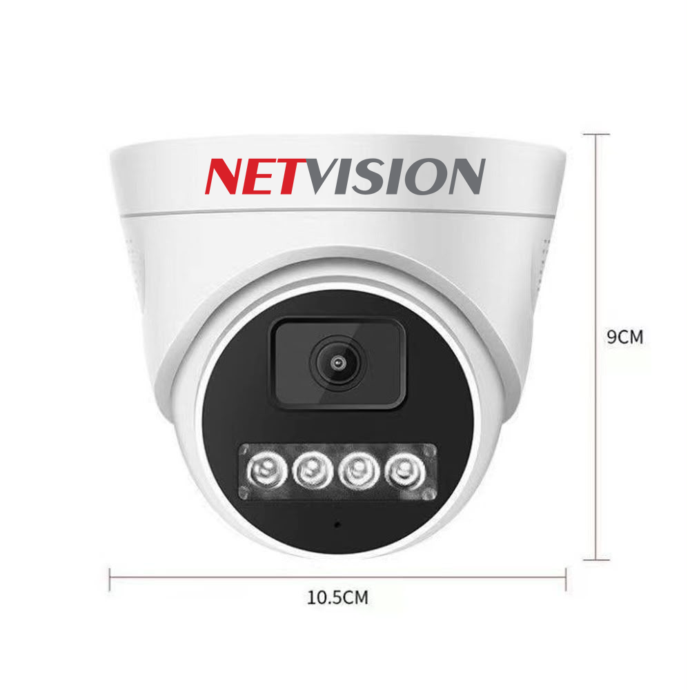 Netvision NET-TLD2F303M 3MP Two-Way Audio Dome Camera