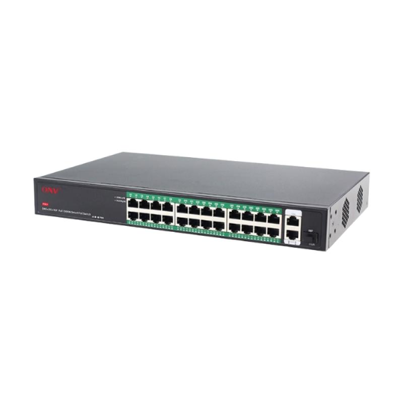 ONV-H3024PFD Gigabit 27-port PoE Switch