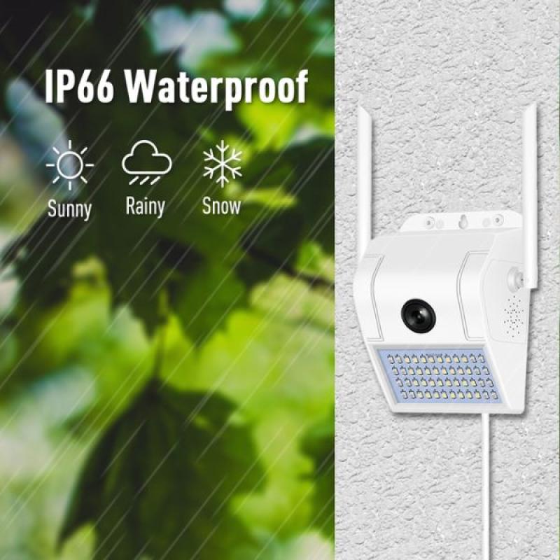 V380 Wall Lamp WiFi Outdoor Wireless Camera